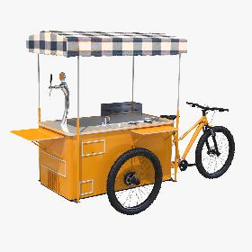 Street Food Bike 3D model